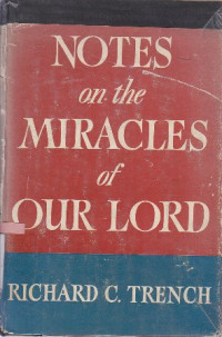 Image of Notes on the miracles of our Lord