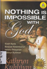 Image of Nohting is imposible with God