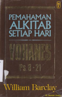 Image of Pemahaman alkitab setiap hari  injil Yohanes pasal 8-21