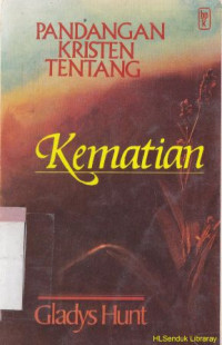 Image of Pandangan kristen tentang kematian