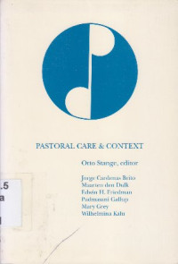 Image of Pastoral care and context