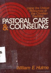Image of Pastoral Care and Counseling