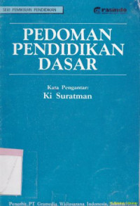 Image of Pedoman pendidikan prasekolah