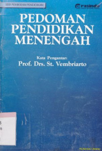 Image of Pedoman pendidikan menengah