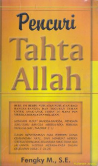 Image of Pencuri tahta Allah