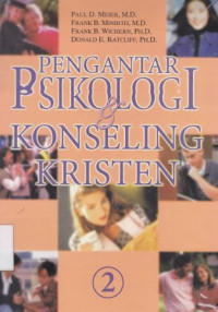 Image of Pengantar psikologi dan konseling kristen 2 : Introduction to psychology and counseling