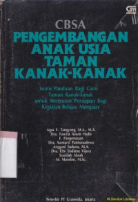 Image of Pengembangan anak usia taman kanak-kanak