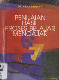 Image of Penilaian hasil proses belajar mengajar