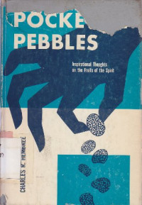 Image of Pocket of pebbles : inspirational thoughts on the fruits of the spirit
