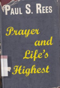 Image of Prayer and lifes highest