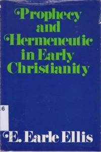 Image of Prophecy and hermeneutic in early christianity