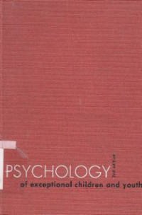 Image of Psychology of exceptional children and youth