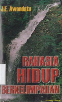 Image of Rahasia hidup berkelimpahan