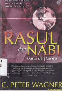 Image of Rasul dan nabi : dasar dari gereja