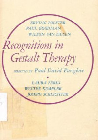 Image of Recognitions In Gestalt Therapy