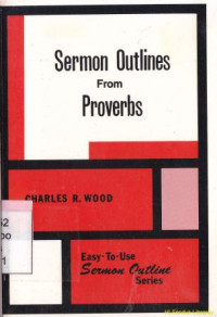 Image of Sermon outlines from proverbs
