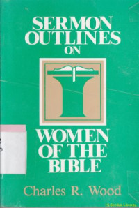 Image of Sermon outlines on women of the bible
