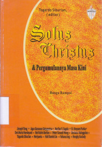 Image of Solus Christus dan pergumulannya masa kini