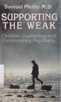 Image of Supporting the weak christian counseling