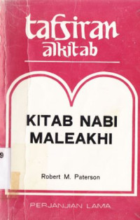 Image of Tafsiran alkitab nabi Maleakhi