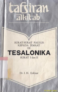Image of Surat-surat Paulus kepada jemaat di Tesalonika (surat 1 dan II)