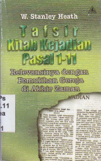 Image of Tafsir kitab kejadian pasal 1-11