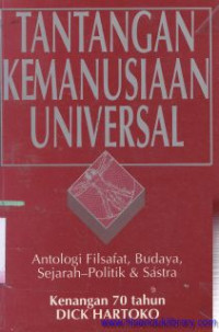 Image of Tantangan kemanusiaan universal : antologi filsafat, budaya