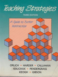 Image of Teaching strategies : a guide to better instruction