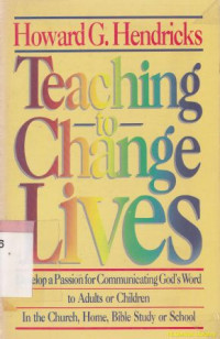 Image of Teaching to change lives
