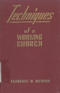 Image of Techniques of a working church