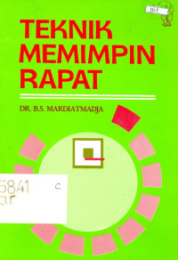 Image of Teknik memimpin rapat