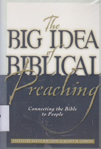 Image of The big idea of biblical preaching