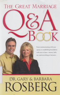Image of The great marriage Q & A book