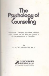 Image of The psychology of counseling