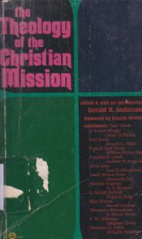 Image of The Theology of The Christian Mission