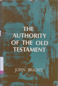 Image of The Authority of the Old Testament