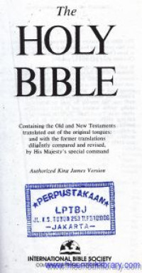 Image of Holy bible