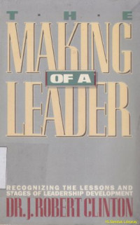 Image of The making of a leader