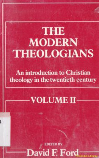 Image of The modern theologians : an introduction to christian theology in the twentieth century