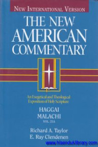 Image of The New American Commentary -vol.21a: Haggai, Malachi (an exegetical..)