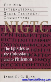 Image of The Epistles to the Colossians and to Philemon : the new international greek testament commentary