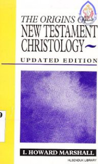 Image of The origins of new testament christology