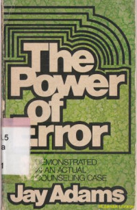 Image of The power of error