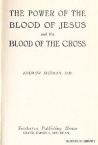 Image of The Power Of The Blood Of Jesus And Blood Of The Cross