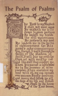 Image of The psalms of psalms