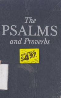 Image of The Psalms and Proverbs