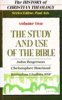 Image of The history of christian theology Vol.2 : the study and use of the bible