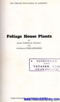 Image of Foliage house plants