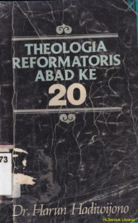 Image of Theologia reformatoris abad ke 20 ( Eropa dan Amerika Serikat)
