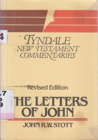 Image of Tyndale new testament commentaries the letters of John